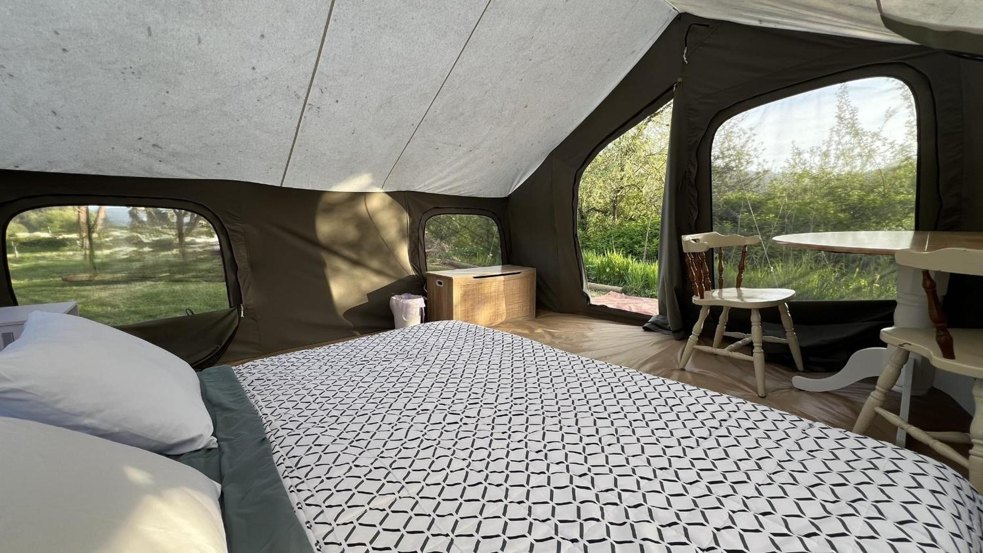 Glamping Tent On The River Klamath Kültér fotó